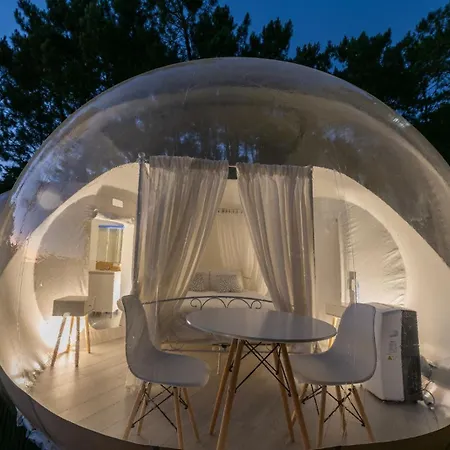 Burbujasbalbuena, Interpretacion De La Via Lactea ラグジュアリーテント サン・ビセンテ・デ・オ・グローブ