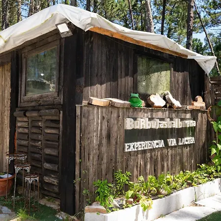 ラグジュアリーテント Burbujasbalbuena, Interpretacion De La Via Lactea サン・ビセンテ・デ・オ・グローブ