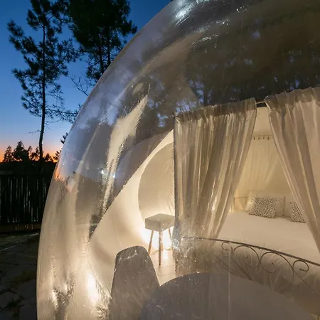 ラグジュアリーテント Burbujasbalbuena, Interpretacion De La Via Lactea サン・ビセンテ・デ・オ・グローブ